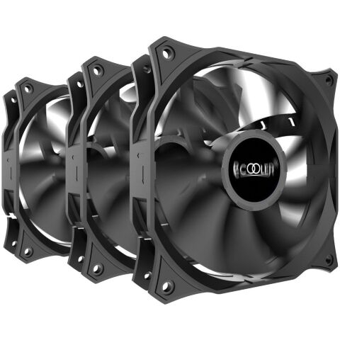 Кулер для корпуса PcCooler DN 120 BK 3in1 - Нулевой остаток (Feed) - Нулевой остаток (Feed)