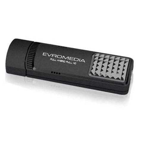 ТВ тюнер EvroMedia USB Full Hybrid & Full HD - Нулевой остаток (Feed)  - Нулевой остаток (Feed) 