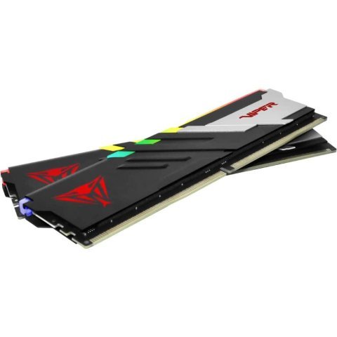 Модуль памяти для компьютера DDR5 32GB (2x16GB) 7400 MHz Viper Venom RGB Patriot (PVVR532G740C36K) - Нулевой остаток (Feed)  - Нулевой остаток (Feed) 