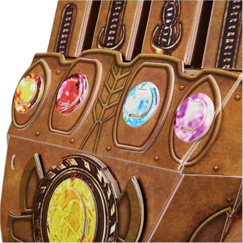 Пазл 4D Build Marvel Infinity Gauntlet puzzle 3D картон Рукавичка нескінченності 142 шт. - -