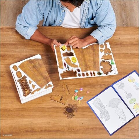 Пазл 4D Build Marvel Infinity Gauntlet puzzle 3D картон Рукавичка нескінченності 142 шт. - -