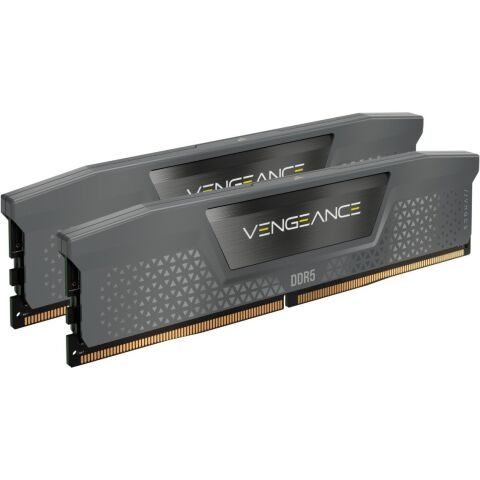 Модуль памяти для компьютера DDR5 32GB (2x16GB) 5600 MHz Vengeance Cool Gray Corsair (CMK32GX5M2B5600Z36) - Нулевой остаток (Feed)  - Нулевой остаток (Feed) 