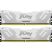 Модуль памяти для компьютера DDR5 32GB (2x16GB) 6400 MHz Renegade White XMP Kingston Fury (ex.HyperX) (KF564C32RWK2-32) - Нулевой остаток (Feed) - Нулевой остаток (Feed)