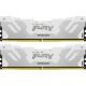 Модуль памяти для компьютера DDR5 32GB (2x16GB) 6400 MHz Renegade White XMP Kingston Fury (ex.HyperX) (KF564C32RWK2-32) - Нулевой остаток (Feed) - Нулевой остаток (Feed)