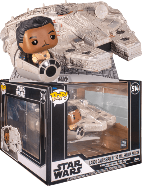 Фігурка Funko Star Wars Lando Millenium Falcon фанко Сокіл тисячоліття Amazon Exclusive 514 - -