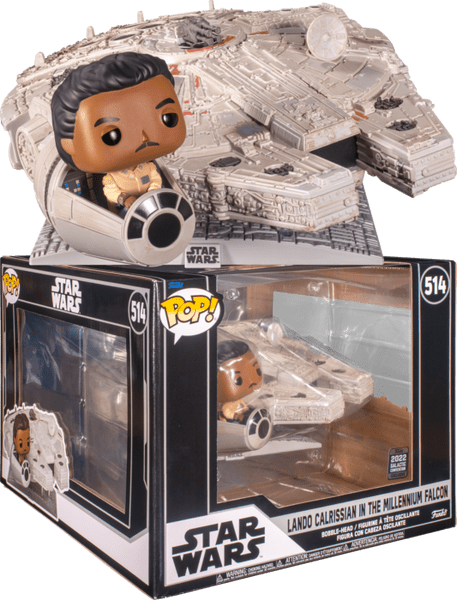 Фігурка Funko Star Wars Lando Millenium Falcon фанко Сокіл тисячоліття Amazon Exclusive 514 -   -  