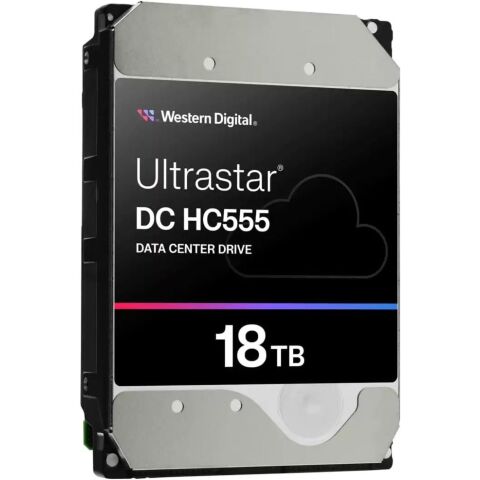 Жесткий диск 3.5" 18TB HC555 WDC Hitachi HGST (WUH722018CLE6L4) - Жесткие диски (HDD)  - Жесткие диски (HDD) 