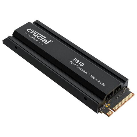 Накопитель SSD M.2 2280 1TB P310 with heatsink Micron (CT1000P310SSD5) - Внутренние SSD  - Внутренние SSD 