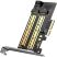 Контроллер Ugreen PCI-E 3.0 for SSD M.2 NVMe + M.2 NGFF CM302 (70504) - Контроллеры ExpressCard  - Контроллеры ExpressCard 