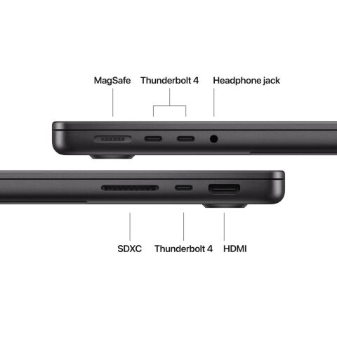 Ноутбук Apple MacBook Pro 14 A3434 M5 Space Black (MDE04UA/A) - Нулевой остаток (Feed)  - Нулевой остаток (Feed) 