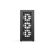 Корпус для ПК AeroCool D502A-G-BK-v1 Black (ACCM-DS02043.11) - Нулевой остаток (Feed)  - Нулевой остаток (Feed) 