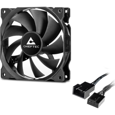 Кулер для корпуса Chieftec ZF-1225PWM - Нулевой остаток (Feed) - Нулевой остаток (Feed)