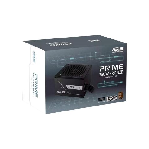 Блок питания ASUS 750W PRIME-750B-BLACK (90YE00Y0-B0NA00) - Нулевой остаток (Feed) - Нулевой остаток (Feed)