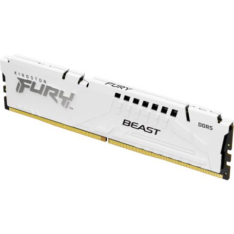 Модуль памяти для компьютера DDR5 16GB 6400 MHz Beast White EXPO Kingston Fury (ex.HyperX) (KF564C32BWE-16) - Нулевой остаток (Feed) - Нулевой остаток (Feed)