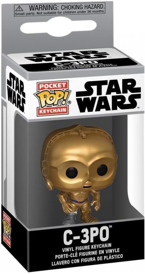 Брелок Funko Pocket Pop Star Wars Keychain C3PO - -
