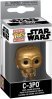 Брелок Funko Pocket Pop Star Wars Keychain C3PO - -