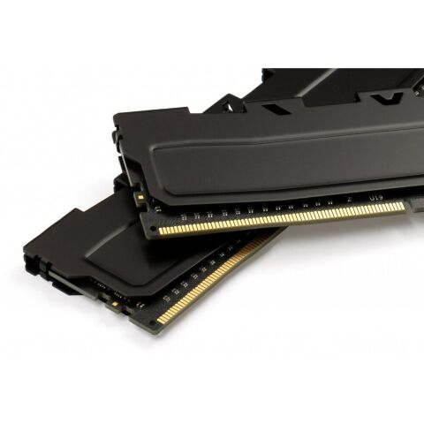 Модуль памяти для компьютера DDR4 16GB (2x8GB) 3200 MHz Black Kudos eXceleram (EKBLACK4163222AD) - Модули памяти для компьютера  - Модули памяти для компьютера 