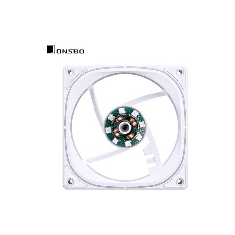 Кулер для корпуса JONSBO FR-505WR Reverse ARGB White - Вентиляторы к корпусам  - Вентиляторы к корпусам 