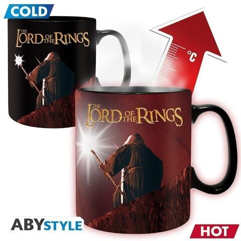 Чашка хамелеон Abystyle Lord Of The Rings You shall not pass Mug кружка Властелин колец Ты не пройдёшь 460 мл - -