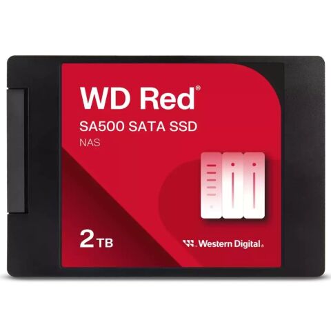 Накопитель SSD 2.5" 2TB RED SA500 WD (WDS200T2R0A-68CKB0) - Внутренние SSD  - Внутренние SSD 