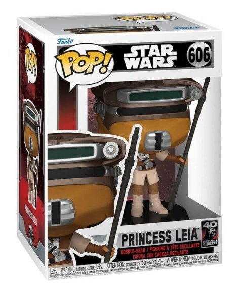 Фігурка Funko Star Wars: 40th Anniversary: Princess Leia фанко Зіркові війни Принцеса Лея 606 - -
