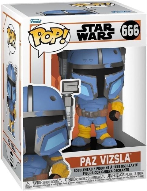 Фігурка Funko Star Wars Mandalorian Paz Vizsla Фанко Мандалорець Паз Візcла 666 - -