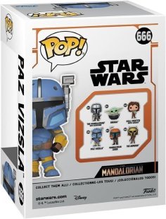 Фігурка Funko Star Wars Mandalorian Paz Vizsla Фанко Мандалорець Паз Візcла 666