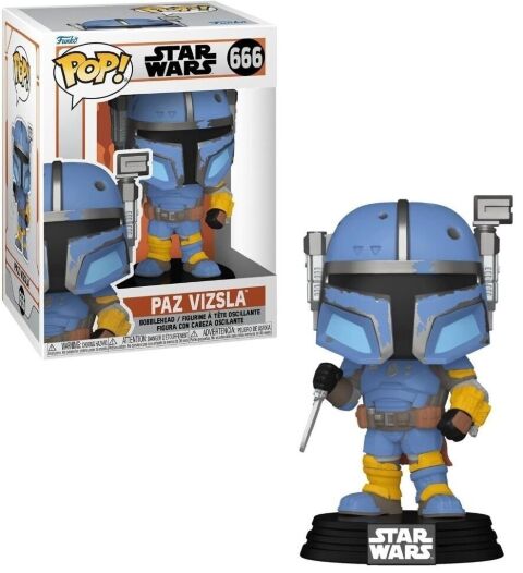 Фігурка Funko Star Wars Mandalorian Paz Vizsla Фанко Мандалорець Паз Візcла 666 - -