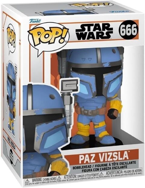 Фігурка Funko Star Wars Mandalorian Paz Vizsla Фанко Мандалорець Паз Візcла 666 - -