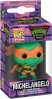 Брелок Funko TMNT Teenage Mutant Ninja Turtles Michelangelo фанко Черепашки ниндзя Микеланджело 4 см. -   -  
