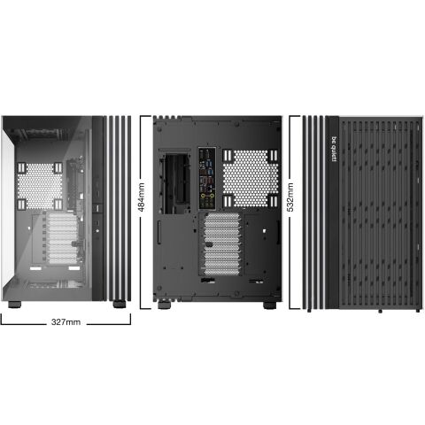 Корпус для ПК Be quiet! LIGHT BASE 900 DX Black (BGW69) - Нулевой остаток (Feed)  - Нулевой остаток (Feed) 