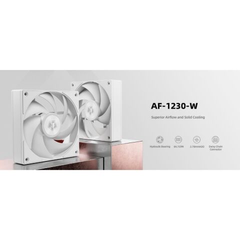 Кулер для корпуса ID-Cooling AF-1230-W - Вентиляторы к корпусам  - Вентиляторы к корпусам 