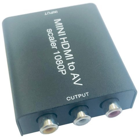 Конвертор Atcom HDMI to 3RCA CONVERTER + power adapter (15275) - Нулевой остаток (Feed) - Нулевой остаток (Feed)