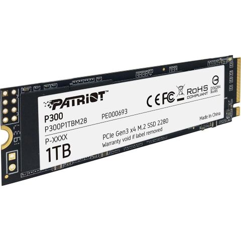 Накопитель SSD M.2 2280 1TB Patriot (P300P1TBM28) - Нулевой остаток (Feed) - Нулевой остаток (Feed)