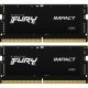 Модуль памяти для ноутбука SoDIMM DDR5 32GB (2x16GB) 4800 MHz Kingston Fury (ex.HyperX) (KF548S38IBK2-32) - Нулевой остаток (Feed)  - Нулевой остаток (Feed) 
