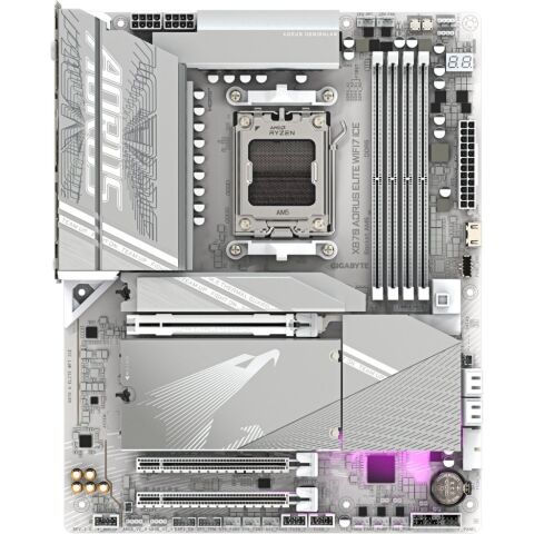 Материнская плата GIGABYTE X870 AORUS ELITE WIFI7 ICE (X870 A ELITE WF7 ICE) - Нулевой остаток (Feed)  - Нулевой остаток (Feed) 