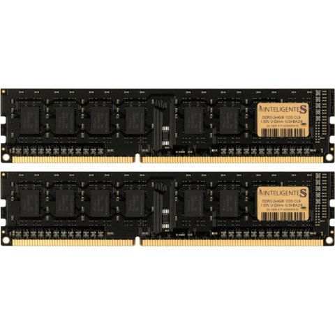 Модуль памяти для компьютера DDR3 8GB (2x4GB) 1333 MHz INTELIGENTES (IU3ABA2/8) - Нулевой остаток (Feed) - Нулевой остаток (Feed)