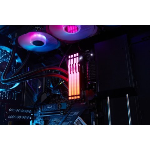 Модуль памяти для компьютера DDR5 64GB (2x32GB) 5600 MHz FURY Beast RGB Kingston Fury (ex.HyperX) (KF556C40BBAK2-64) - Нулевой остаток (Feed) - Нулевой остаток (Feed)