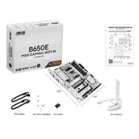 Материнская плата ASUS B650E MAX GAMING WIFI W - Нулевой остаток (Feed) - Нулевой остаток (Feed)