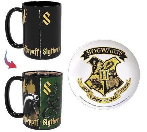 Набор посуды Гарри Поттер Чашка хамелеон + тарелка Harry Potter Changing Mug and Plate Set - -
