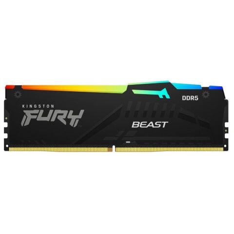 Модуль памяти для компьютера DDR5 64GB (2x32GB) 5200 MHz Beast RGB EXPO Black Kingston Fury (ex.HyperX) (KF552C40BB2AK2-64) - Модули памяти для компьютера  - Модули памяти для компьютера 