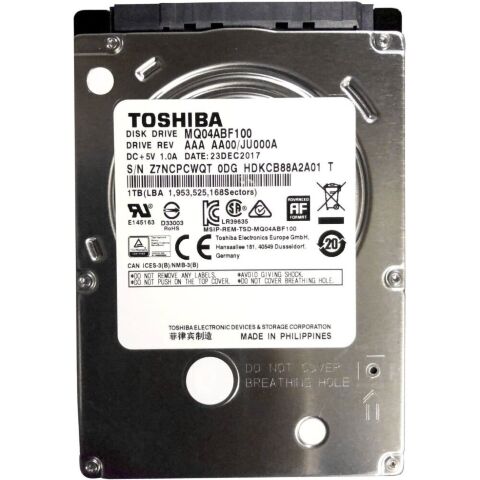 Жесткий диск для ноутбука 2.5" 1TB Toshiba (MQ04ABF100) - Нулевой остаток (Feed) - Нулевой остаток (Feed)
