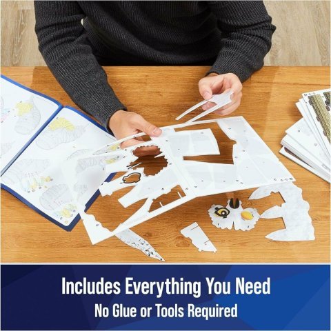 Пазл 4D Build Harry Potter Hedwig puzzle 3D картон Гарри Поттер Сова Букля Хедвиг 118 шт. - -