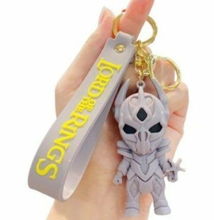 Брелок подвеска на рюкзак Lord of the Rings Sauron 3D Keychain Backpack Властелин колец Саурон