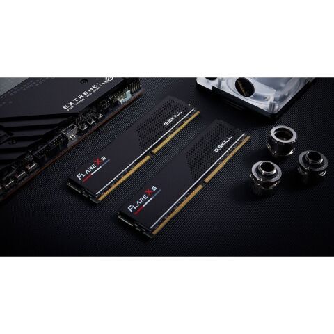 Модуль памяти для компьютера DDR5 32GB (2x16GB) 6000 MHz Ripjaws S5 G.Skill (F5-6000J3040F16GX2-RS5K) - Модули памяти для компьютера  - Модули памяти для компьютера 