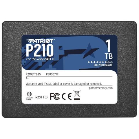 Накопитель SSD 2.5" 1TB Patriot (P210S1TB25) - Нулевой остаток (Feed)  - Нулевой остаток (Feed) 