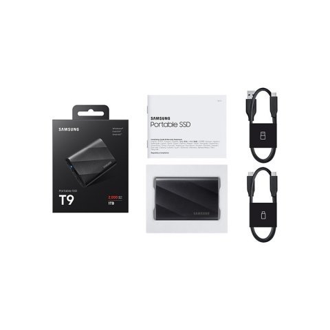 Накопитель SSD USB 3.2 1TB T9 Samsung (MU-PG1T0B/EU) - Нулевой остаток (Feed)  - Нулевой остаток (Feed) 
