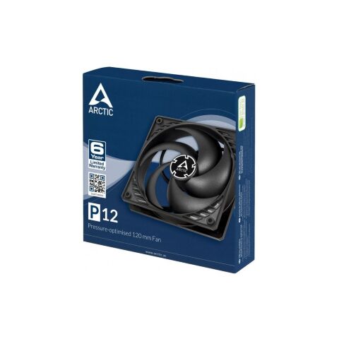 Кулер для корпуса Arctic P12 Black (ACFAN00118A) - Нулевой остаток (Feed)  - Нулевой остаток (Feed) 