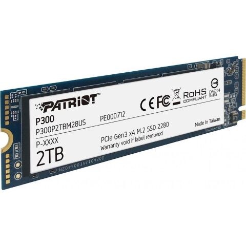 Накопитель SSD M.2 2280 2TB Patriot (P300P2TBM28) - Нулевой остаток (Feed) - Нулевой остаток (Feed)