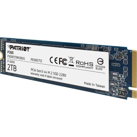 Накопитель SSD M.2 2280 2TB Patriot (P300P2TBM28) - Нулевой остаток (Feed) - Нулевой остаток (Feed)